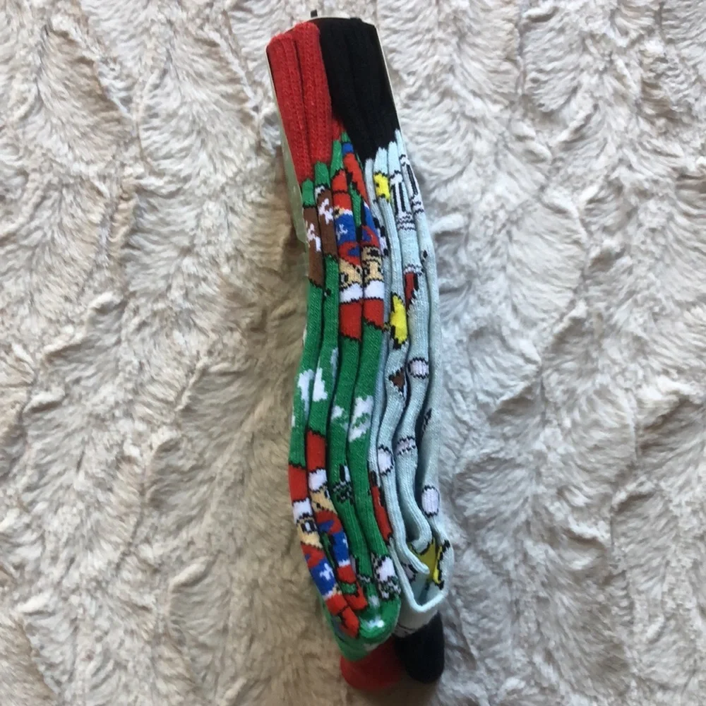 Festive Santa Football Christmas Socks
